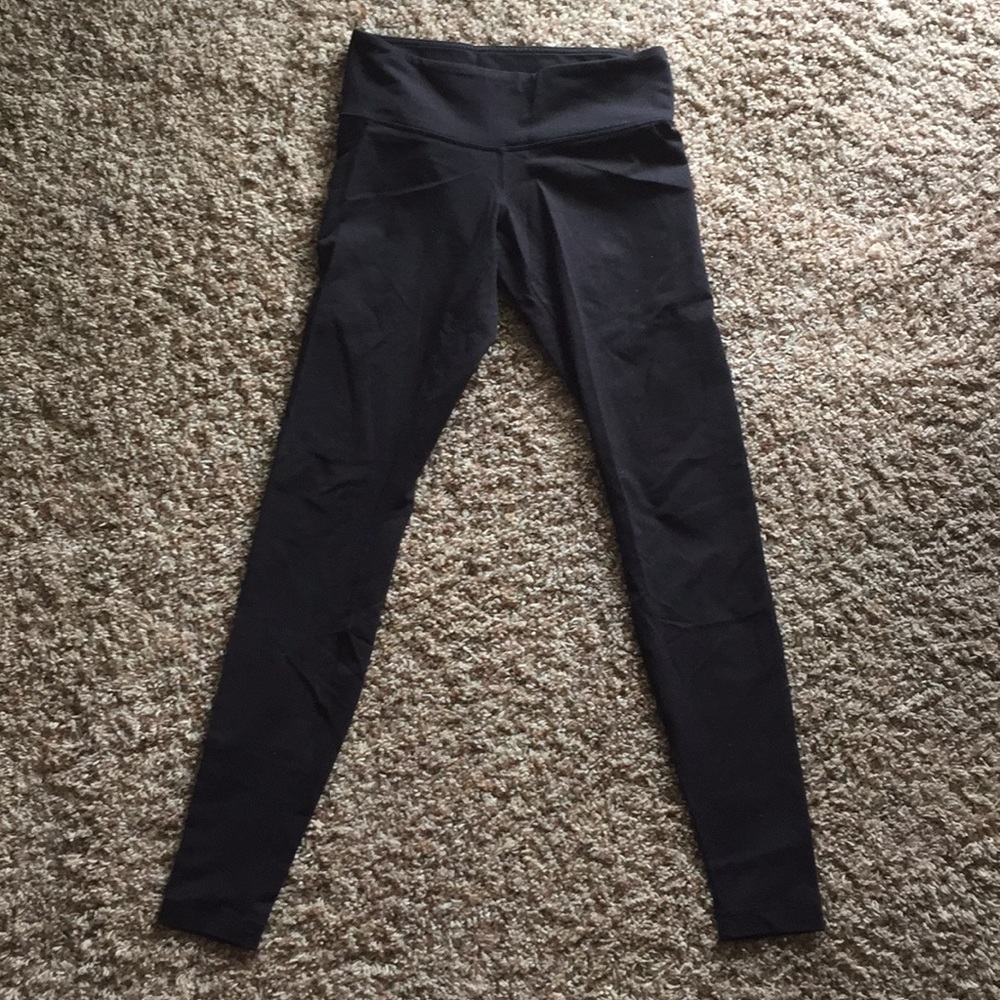 Lululemon Black Wunder Under Pant